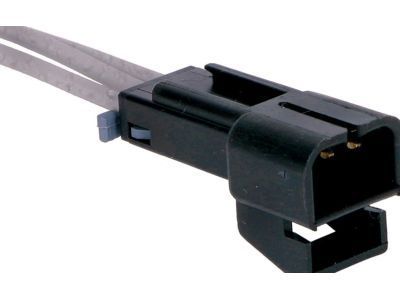 GM 12117322 Connector, W/Leads, 3-Way M. *Black