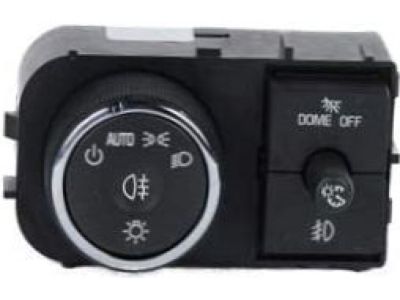 GM 25858707 Switch Assembly, Headlamp & Instrument Panel Lamp Dimmer & Dome Lamp