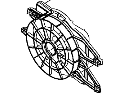 Saturn SL1 Fan Shroud - 24005834