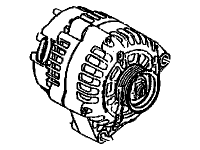 GMC Alternator - 19244746