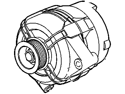Saturn Relay Alternator - 25808702