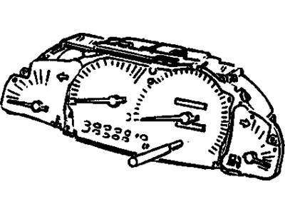 Chevrolet Trailblazer Speedometer - 25937734