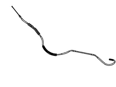 Chevrolet Parking Brake Cable - 25864664