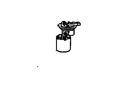 GM 19257688 Fuel Tank Fuel Pump Module Kit (W/O Fuel Level Sensor)