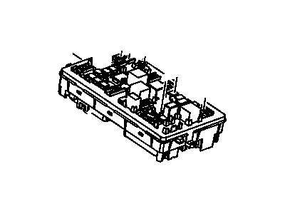 GM 20831466 Block Assembly, Front Compartment Fuse