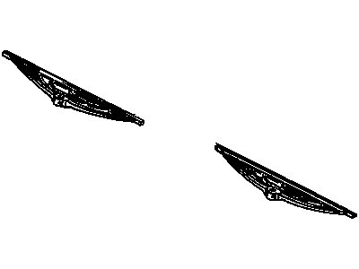 Chevrolet Corsica Wiper Blade - 12337767