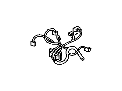 Buick Chassis Wiring Harness Connector - 19329253