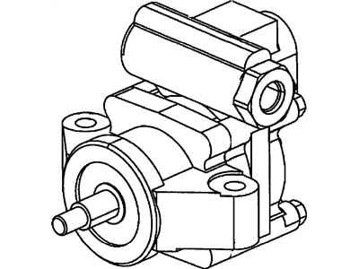 Cadillac SRX Power Steering Pump - 25900771