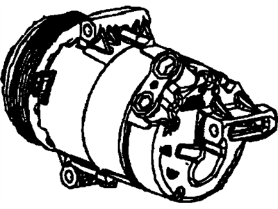 Chevrolet A/C Compressor - 89019330