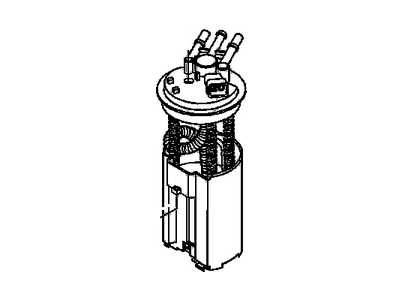 GM 19331280 Fuel Tank Fuel Pump Module KIT