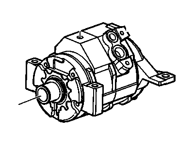Hummer A/C Compressor - 25940199