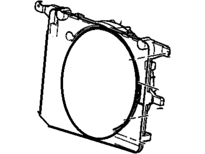 Saturn Fan Shroud - 19130491