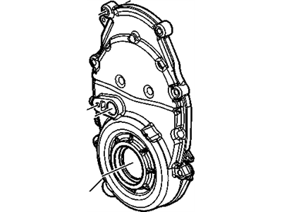 GMC Timing Cover - 12591746