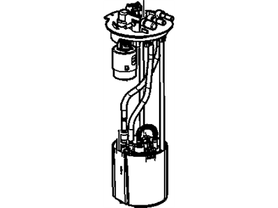 GM 13585445 Fuel Tank Fuel Pump Module Kit (W/O Fuel Level Sensor)