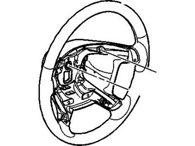 Chevrolet Steering Wheel - 22947797