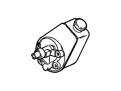 Chevrolet Astro Power Steering Pump - 26021139