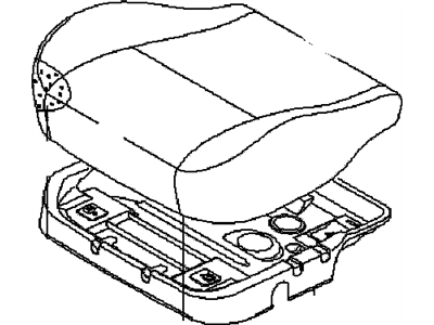 Chevrolet Seat Cushion Pad - 96891957