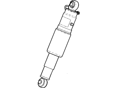 GM 23276087 Rear Leveling Shock Absorber Assembly