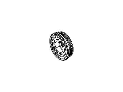 Buick A/C Idler Pulley - 6580037