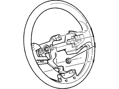 Saturn Steering Wheel - 25914117