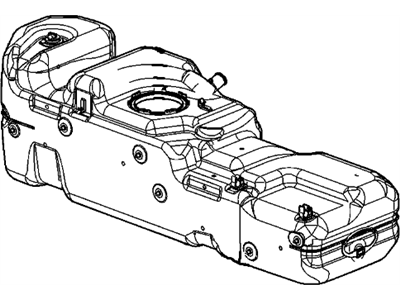 Cadillac Fuel Tank - 23138361