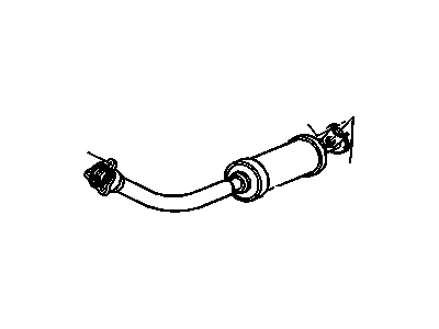 GM 15842643 3-Way Catalytic Convertor Assembly (W/ Exhaust Manifold Pipe)