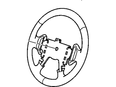Oldsmobile Bravada Steering Wheel - 16759293