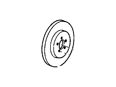GMC Brake Disc - 15679744