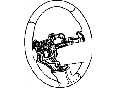 Saturn Steering Wheel - 20827279