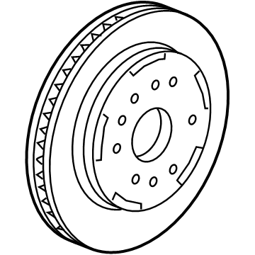 GMC Brake Disc - 13542117