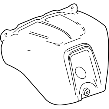 GM Exhaust Heat Shield - 12627203
