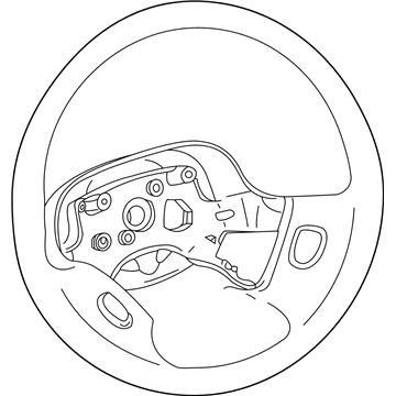 Saturn Steering Wheel - 22705306