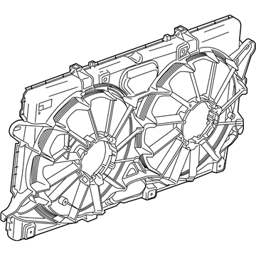 Chevrolet Fan Shroud - 84120130