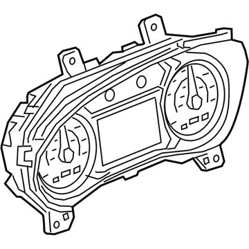 GM 84424074 Instrument Cluster Assembly
