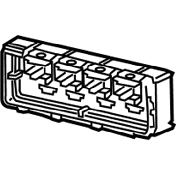 Chevrolet HVAC Control Module - 84237325