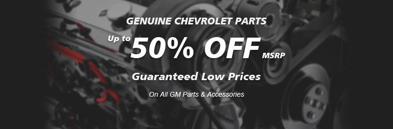 Genuine Chevrolet parts, Guaranteed low prices