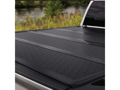 GM Long Box Hard Folding Tonneau Cover by REV 19355221