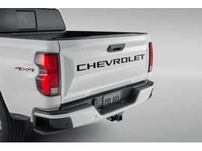 GM 3-D Urethane CHEVROLET Tailgate Lettering in Matte Black by Nox-Lux™ 19434427