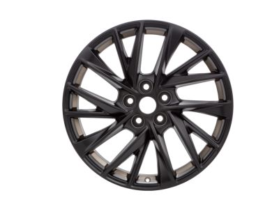 GM 20x8.5-Inch 5-Split Spoke Wheel in Low Gloss Black with Bronze Accents 84718947
