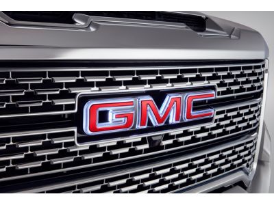 GM Front Illuminated GMC Emblem in Red 86537574