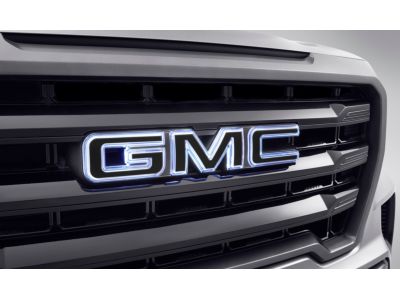 GM Front Illuminated GMC Emblem in Black 86537578