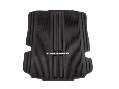 GM Premium All-Weather Cargo Area Mat in Jet Black with Camaro Script (for Coupe Models) 86555249