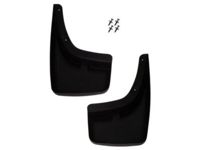 GM Splash Guards - Molded, Rear Set 12495823