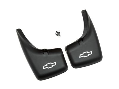 GM Splash Guards - Molded, Rear Set 12495823