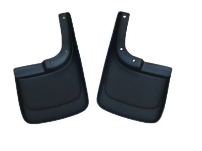 GM Rear Molded Splash Guards in Black 12496341