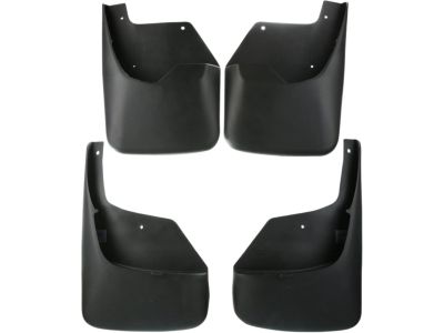 GM Rear Molded Splash Guards in Black 12497609