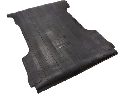 GM Rubber Mat,Note:Black,GM Logo,6' Long Box 12498416