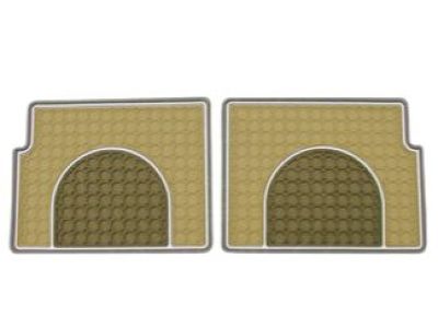GM Floor Mats - Premium All Weather,Rear,Material:Cashmere (32i) 17801155