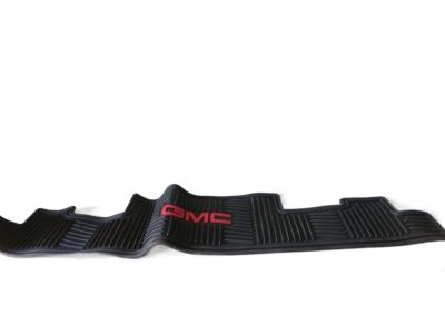 GM Cargo Area All-Weather Mat in Ebony with GMC Logo 17801327