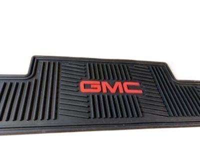 GM Cargo Area All-Weather Mat in Ebony with GMC Logo 17801327